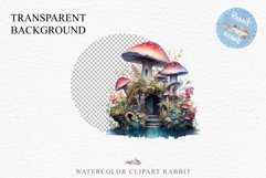 Mushroom Hut Fairy House Landscape Watercolor Clipart PNG Nursery  art Transparent Print for invitation t-shirt designs sublimation kids travel vacation watercolor Mushroom hut house png, landscape clipart, Fairy tale children sublimation clip art