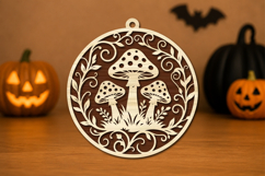 Mushroom Laser Cut SVG Product Image 1