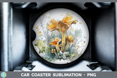 GorgeousMushroom Sketch Car Coaster design.