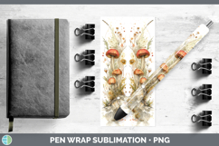 GorgeousMushroom Sketch Pen Wrap design.