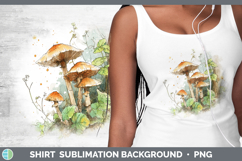 GorgeousMushroom Sketch Shirt design.