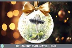 GorgeousMushroom Sketch Ornament design.