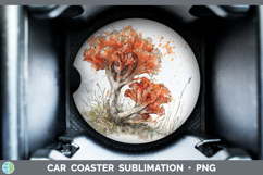 GorgeousMushroom Sketch Car Coaster design.