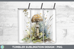 GorgeousMushroom Sketch Tumbler design.