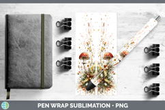 GorgeousMushroom Sketch Pen Wrap design.
