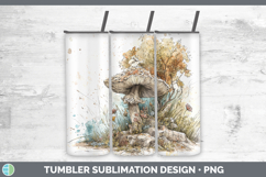 GorgeousMushroom Sketch Tumbler design.