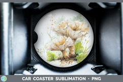 GorgeousMushroom Sketch Car Coaster design.