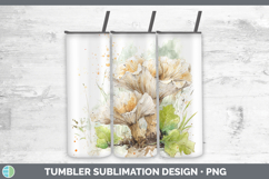 GorgeousMushroom Sketch Tumbler design.