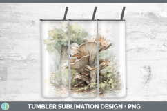 GorgeousMushroom Sketch Tumbler design.