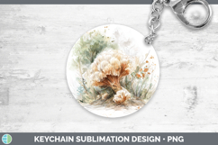 GorgeousMushroom Sketch Keychain design.