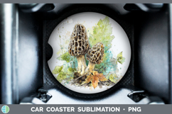 GorgeousMushroom Sketch Car Coaster design.