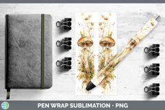 GorgeousMushroom Sketch Pen Wrap design.