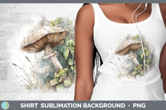 GorgeousMushroom Sketch Shirt design.
