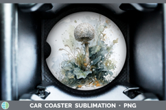 GorgeousMushroom Sketch Car Coaster design.