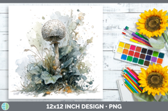 GorgeousMushroom Sketch Paper Backgrounds design.