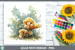 GorgeousMushroom Sketch Paper Backgrounds design.