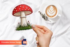 Mushroom Stickers, Botanical Stickers, Nature Stickers Product Image 1