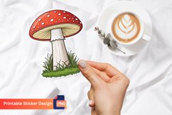 Mushroom Stickers, Botanical Stickers, Nature Stickers Product Image 1