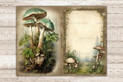 Mushrooms Junk Journal Pages, Vintage Ephemera, GlamArtZhanna, Mushroom Printable Journal, Mushroom Collage Sheet, Forest Junk Journal Kit, Scrapbook Digital Paper Set, Book Diary Paper, Basic Junk Journal Paper, Antique Journal Card