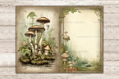 Mushrooms Junk Journal Pages, Vintage Ephemera, GlamArtZhanna, Mushroom Printable Journal, Mushroom Collage Sheet, Forest Junk Journal Kit, Scrapbook Digital Paper Set, Book Diary Paper, Basic Junk Journal Paper, Antique Journal Card