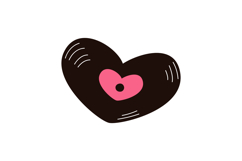 Retro Music Clipart Vintage Vinyl Records, Boombox Product Image 11