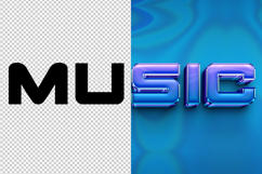 Music 3D editable text effect Product Image 2