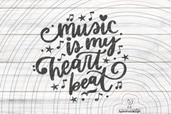 music beat cutting file SVG DXF Product Image 1