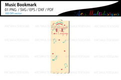 Music bookmark Product Image 1