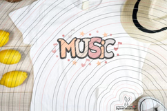 music cutting file SVG DXF Product Image 2