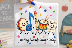 Music Makes Learning Fun Friends PNG Product Image 2