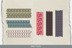 Music Notes with Vintage Color Seamless Patterned Tape Product Image 1