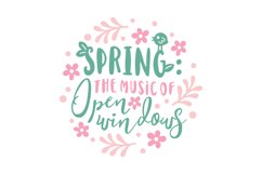 Music Of Open Windows SVG Cut File Product Image 1