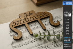 Music Page Clips Laser Cut Bundle | Music Note Page Holders Product Image 15