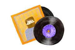 Retro Vinyl Record Clipart PNG Vintage Aesthetic Music Product Image 5