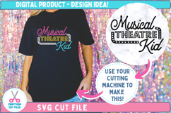 Musical Theatre Kid Quote T-shirt Craft Example