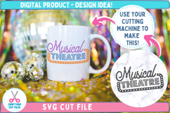 Musical Theatre Vintage Style Sign Quote personalised Mug Example