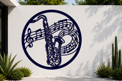 Musical Wall Art Laser Cut SVG File Product Image 1