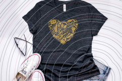 music heart Cutting file SVG DXF Product Image 3