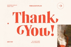 Musty Relax - Modern Display Serif Font Product Image 20