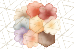 Geometric Shapes and Patterns Clipart PNG Product Image 5