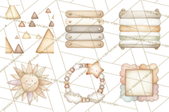Geometric Shapes and Patterns Clipart PNG Product Image 8