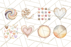 Geometric Shapes and Patterns Clipart PNG Product Image 7