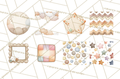 Geometric Shapes and Patterns Clipart PNG Product Image 4