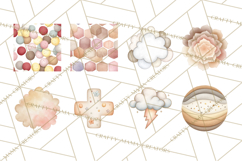 Geometric Shapes and Patterns Clipart PNG Product Image 5