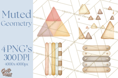 Geometric Shapes and Patterns Clipart PNG Product Image 1