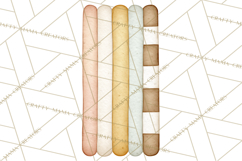Geometric Shapes and Patterns Clipart PNG Product Image 3