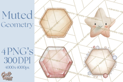 Geometric Shapes and Patterns Clipart PNG Product Image 1