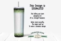 Cute Sheep with Sunflowers 20oz Seamless Tumbler Wrap Product Image 3