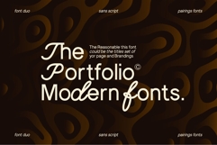 Monila Verila Elegant Display Font Product Image 4