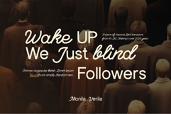 Monila Verila Elegant Display Font Product Image 6